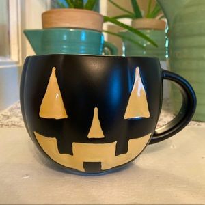 Pottery Barn Jack-o-lantern Pumpkin Mugs